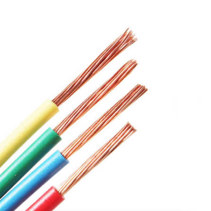 LK-604 직접 공급 2.5mm 단일 코어 틴 구리 전선 300-600V 등급 전압 PVC 단열 구리 케이블