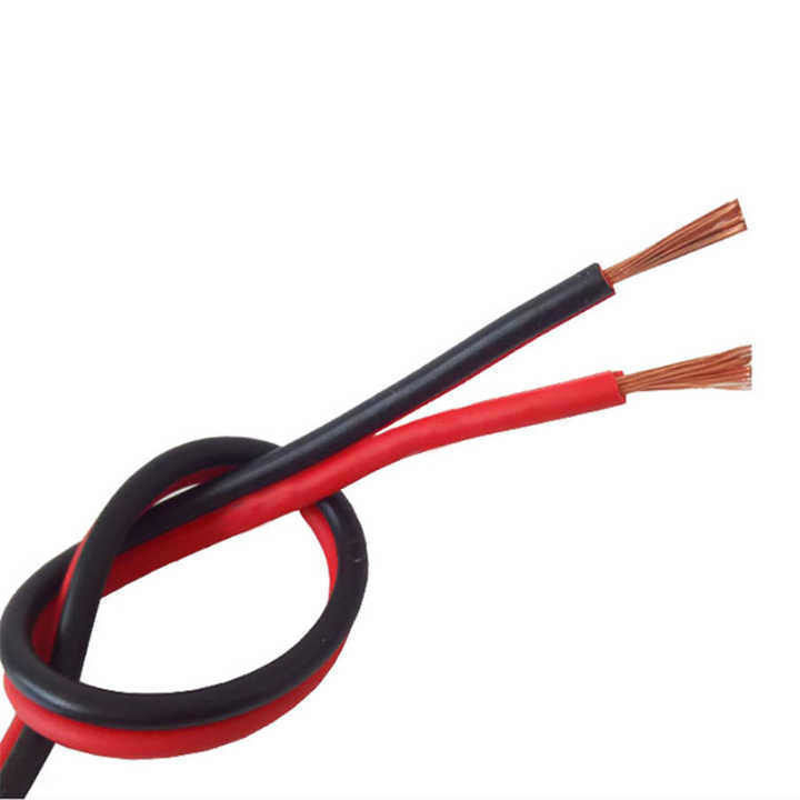 UL2468 PVC 단열 구리 스피커 와이어 2 코어 유연 케이블