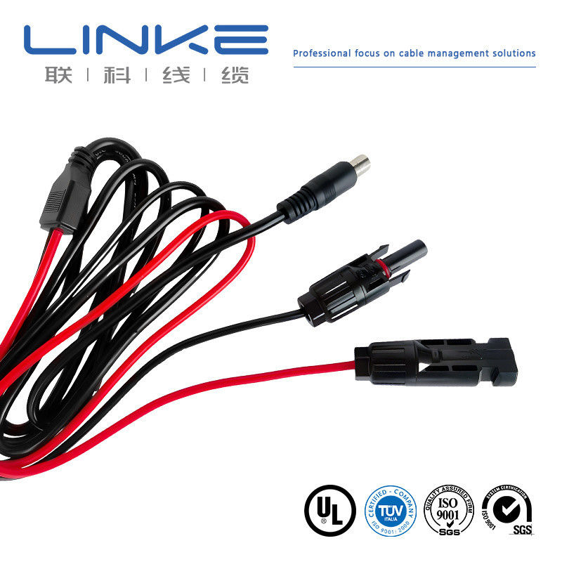 저중압 10AWG PVC 자켓 태양 전지 케이블 자동차 태양광 에너지 저장