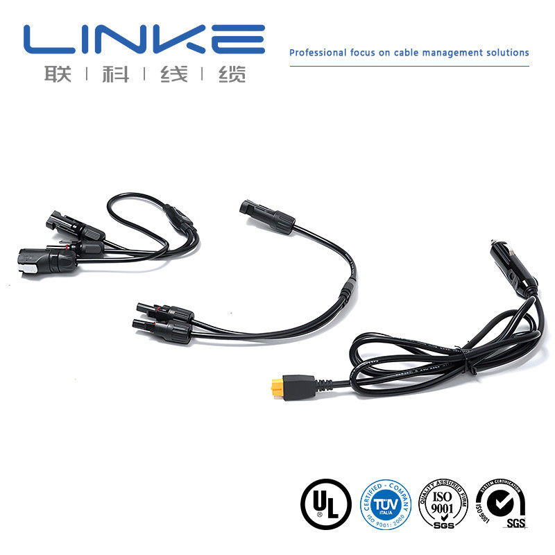저중압 10AWG PVC 자켓 태양 전지 케이블 자동차 태양광 에너지 저장