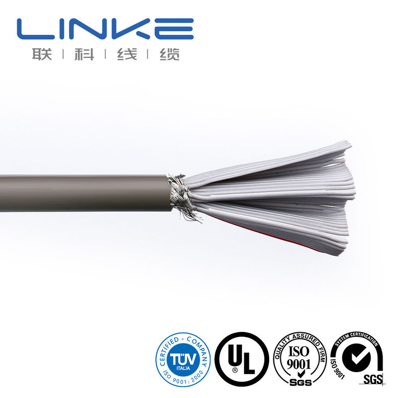 0.76mm 평균 두께 유연 고무 평면 전력 전선 케이블 기계 배선