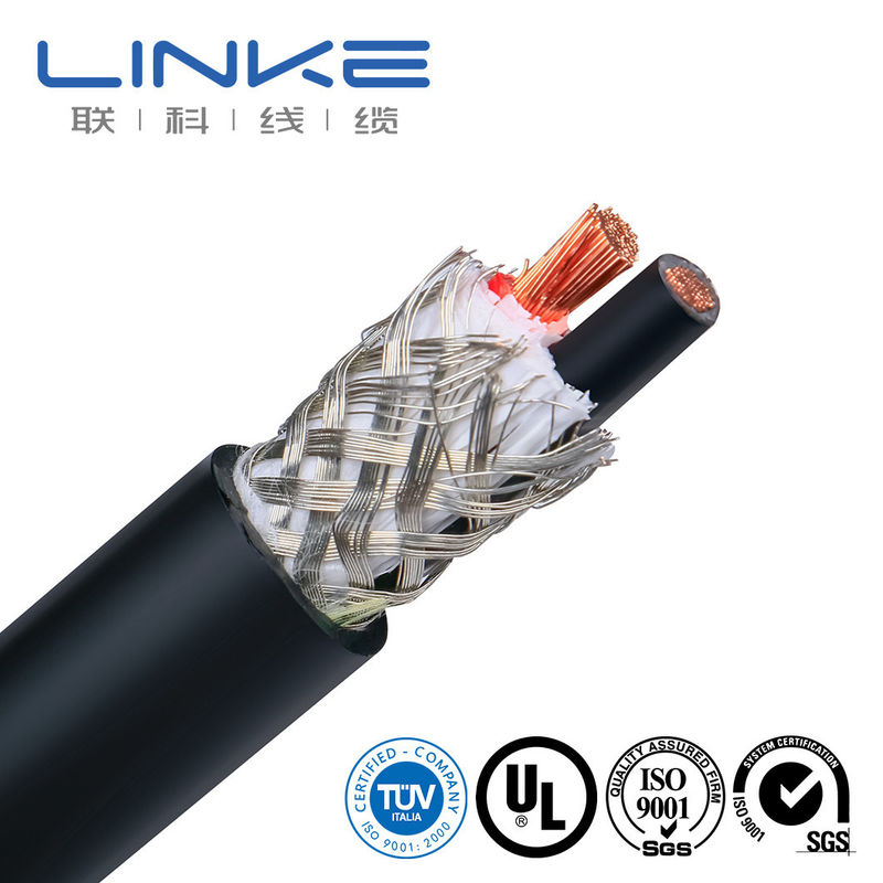 보호된 알루미늄 포일 땋는 재킷 케이블을 가진 UL2661 PVC 케이블 다핵 케이블