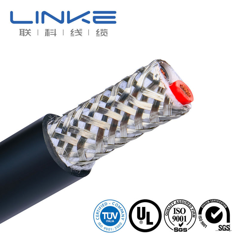 보호된 알루미늄 포일 땋는 재킷 케이블을 가진 UL2661 PVC 케이블 다핵 케이블