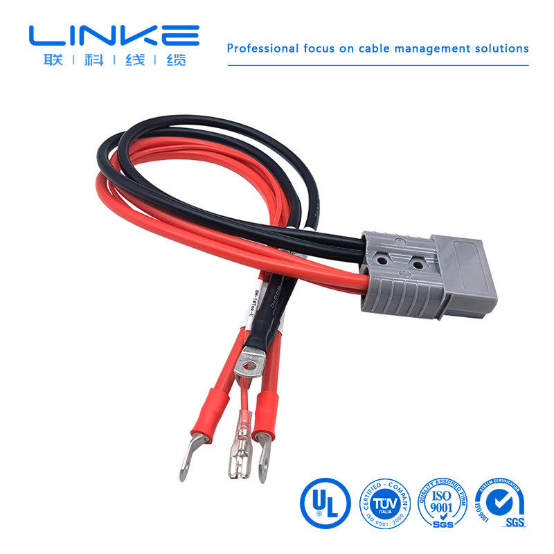 플러그 커넥터 8AWG 태양광 패널 커넥터 케이블 50A/600V 광고 포트 어댑터 300mm 태양광 커넥터 케이블