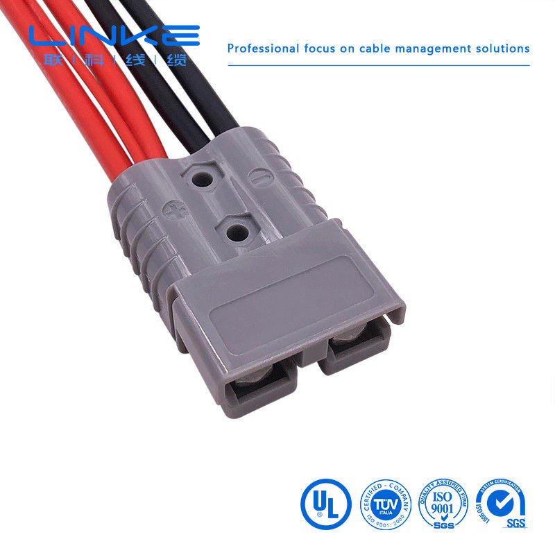 플러그 커넥터 8AWG 태양광 패널 커넥터 케이블 50A/600V 광고 포트 어댑터 300mm 태양광 커넥터 케이블