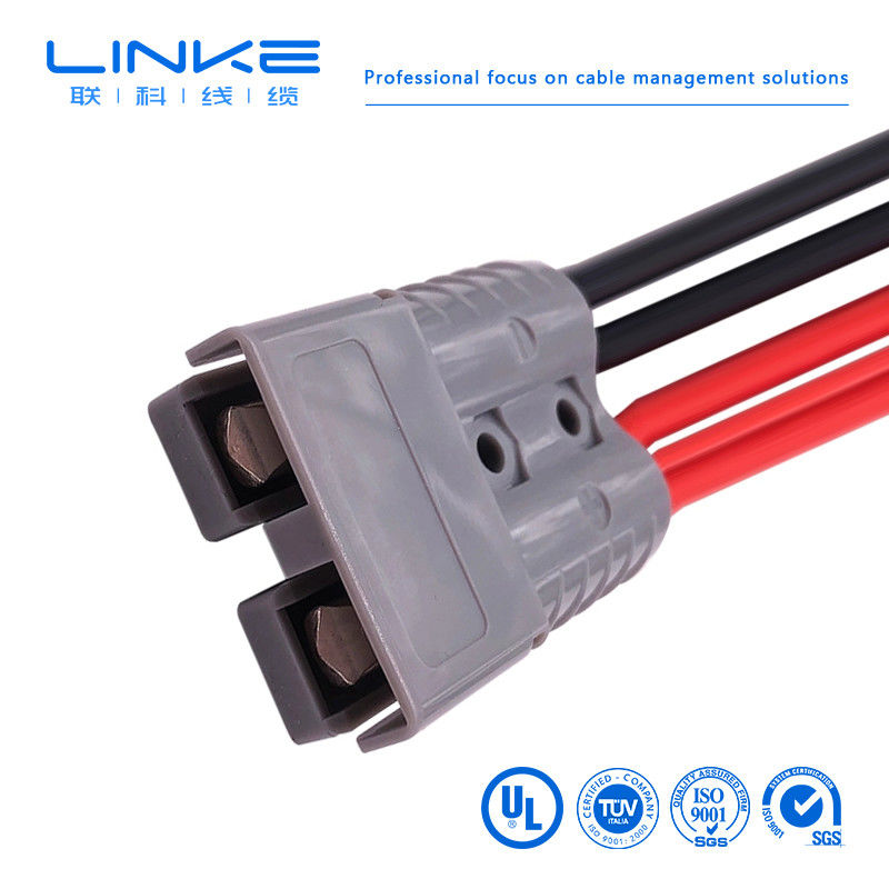 플러그 커넥터 8AWG 태양광 패널 커넥터 케이블 50A/600V 광고 포트 어댑터 300mm 태양광 커넥터 케이블