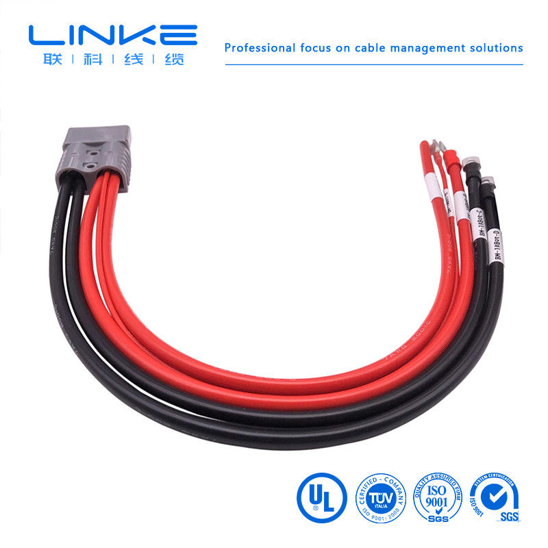 플러그 커넥터 8AWG 태양광 패널 커넥터 케이블 50A/600V 광고 포트 어댑터 300mm 태양광 커넥터 케이블