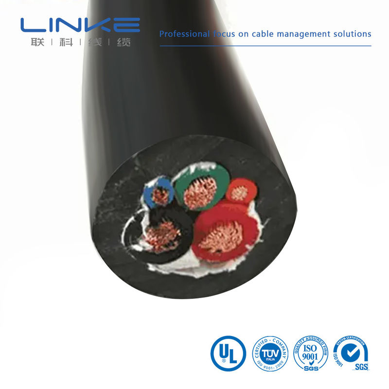 16A 3G2.5mm² + 2*0.5mm² 주석 구리 EV 충전 케이블 (전기 자동차용)