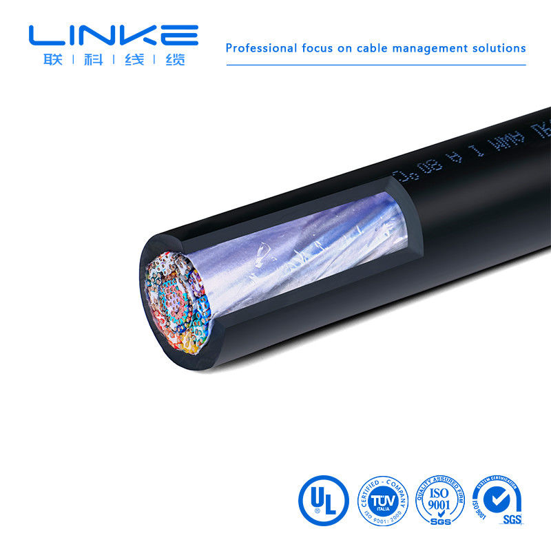 혹독한 환경을 위한 내열, 내한, 내산알칼리성 실리콘 고무 전력 케이블 산업 제어 케이블