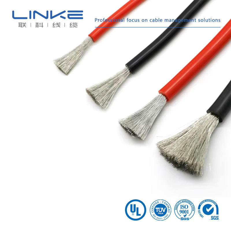 슈퍼 플렉시블 하이 실리콘 와이어 불 retardant 열 저항성 실리콘 와이어 10awg 8awg 6awg 4awg 2awg
