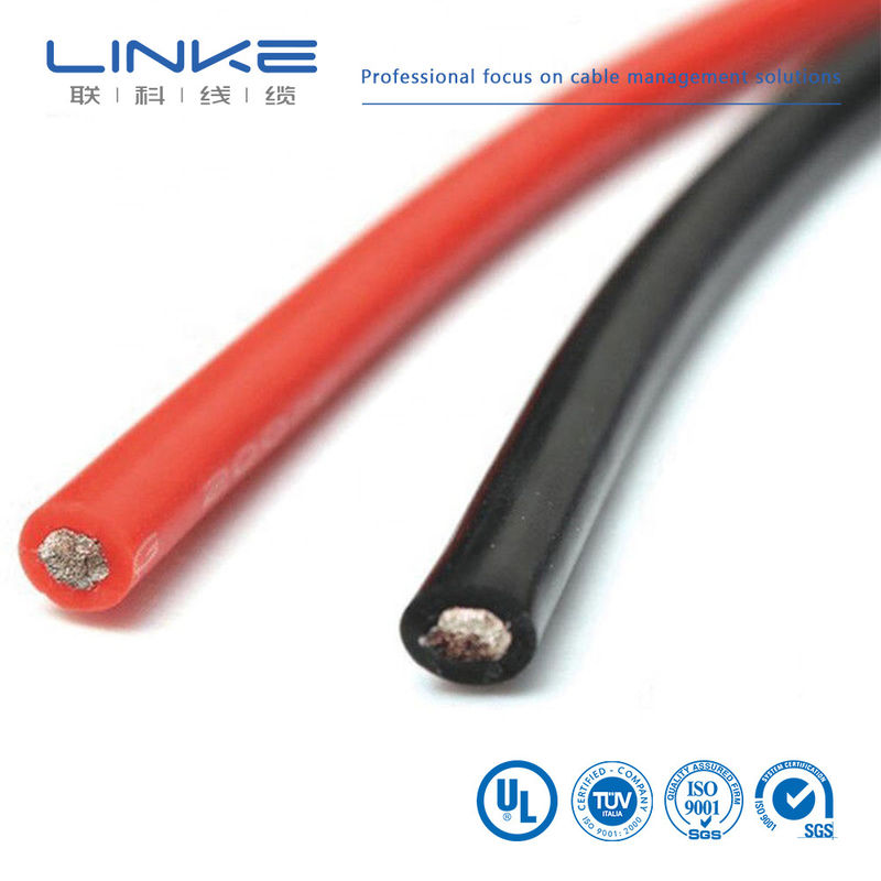 슈퍼 플렉시블 하이 실리콘 와이어 불 retardant 열 저항성 실리콘 와이어 10awg 8awg 6awg 4awg 2awg