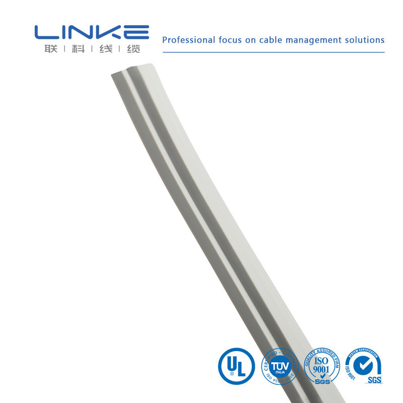 UL1185 평면 유선 회색 PVC 평행 케이블 10 핀 유연 평면 리본 모양