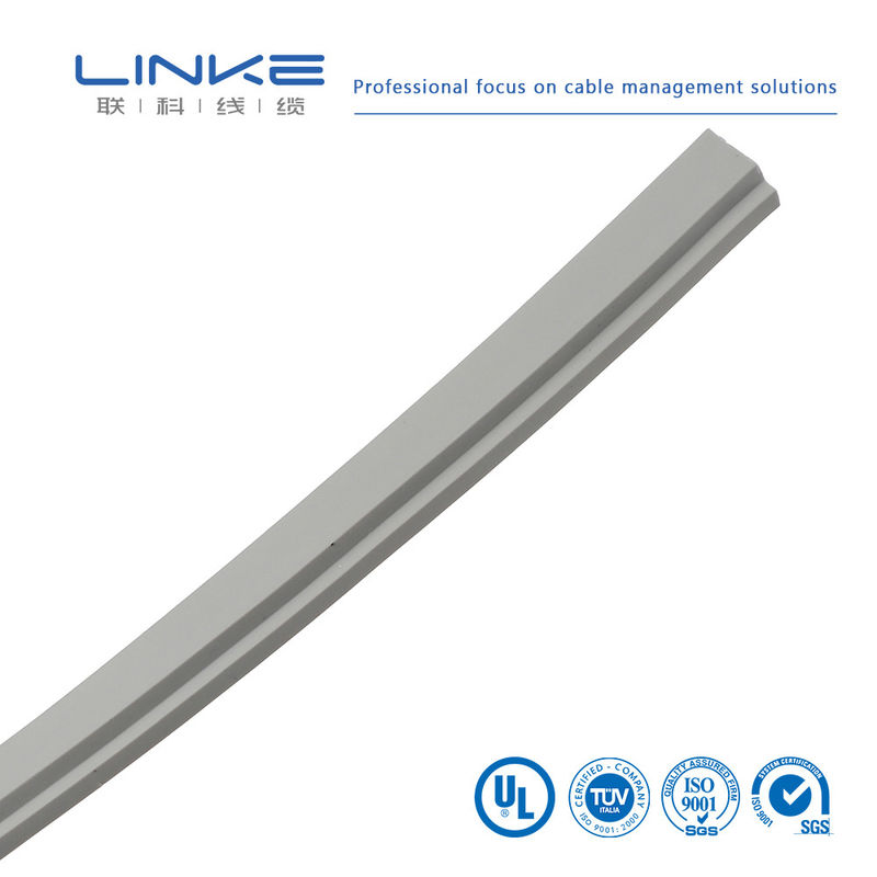 UL1185 평면 유선 회색 PVC 평행 케이블 10 핀 유연 평면 리본 모양