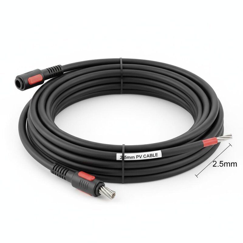 커스터마이징 2.5mm PV 케이블 태양광 DC 패널 전력 케이블